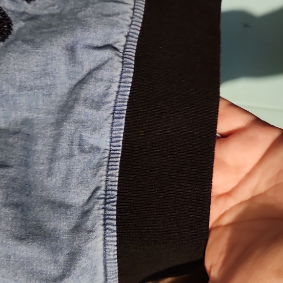 TORRID DISNEY BOMBER JACKET MICKEY MOUSE GRAPHIC DENIM AMERICANA SIZE 2X NWT - Picture 13 of 14